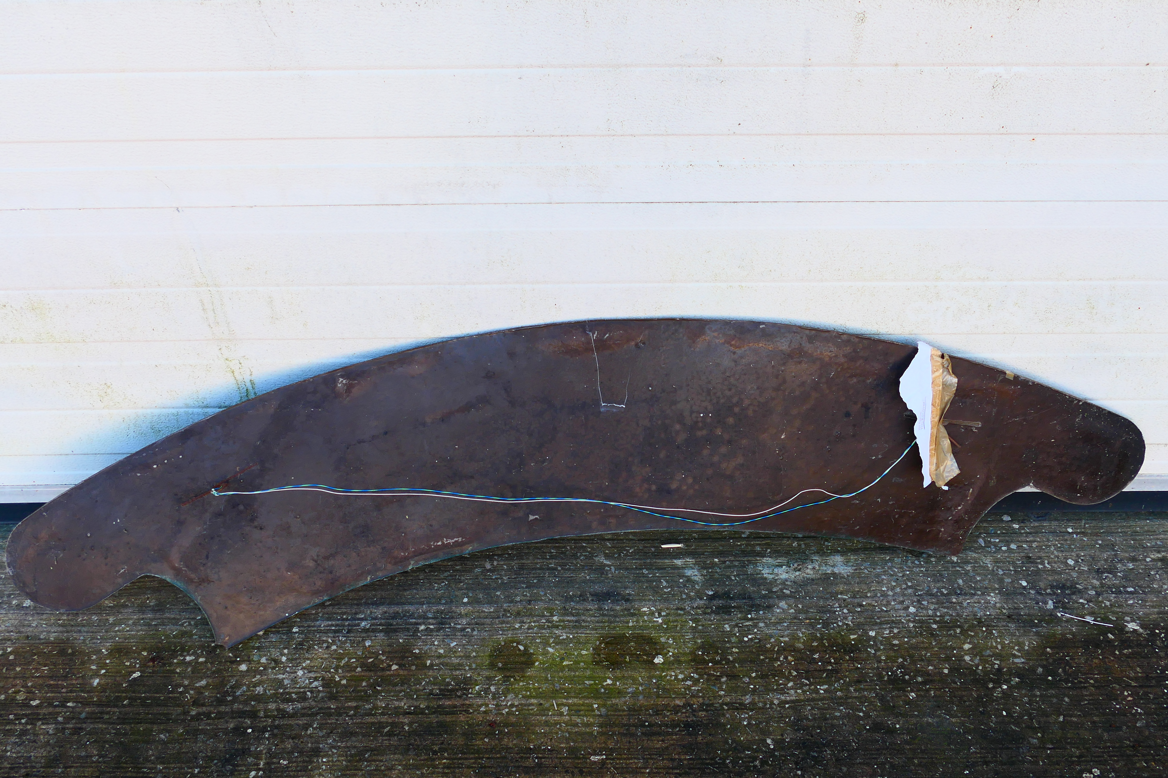 A reproduction steam train (engine) nameplate, King George V, approximately 166 cm (l). - Image 4 of 5