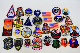A collection of USAF related cloth and similar patches.