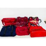 A quantity of handbags to include Catwalk Collection, Volganik Rock, Besto V, Rianee,