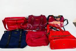 A quantity of handbags to include Catwalk Collection, Volganik Rock, Besto V, Rianee,