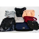 Quenchy, Principles, Jingpinpiju, Other -handbags to include a light pink unmarked handbag,