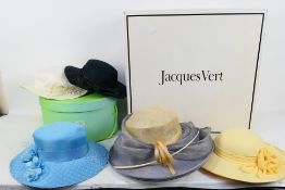 Jacques Vert, Eastex - 5 x hats to include Jacques Vert, Eastex,