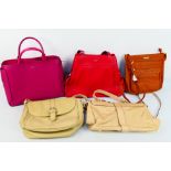 A collection of handbags to include Fiorelli, Radley, Nathalie Anderson, Mulberry.