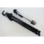 Velbon - Revue. Two Camera tripods appearing in Used yet Excellent condition with telescopic legs.