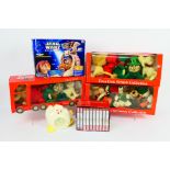 Lot to include three Coca Cola soft toy sets comprising two British Collection examples and one