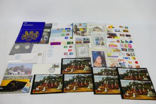 Lot to include first day covers, postcards, PHQ cards, a small quantity of mint stamps and other.