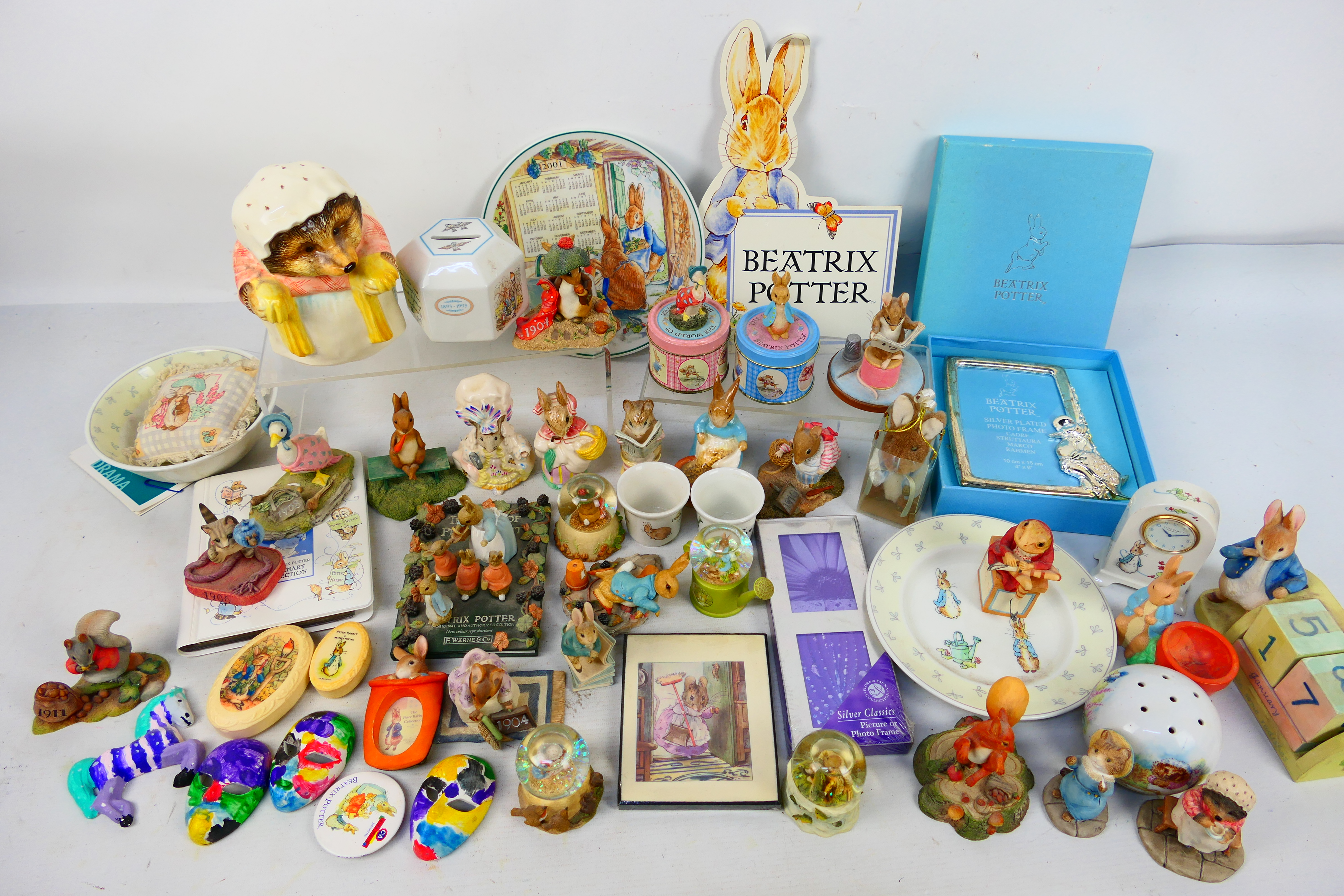 Beatrix Potter related items to include Beswick / Royal Doulton figures, further ceramics,