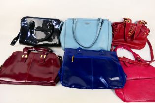 A quantity of handbags to include Superbia, Fiorelli, Vaschysac and other.