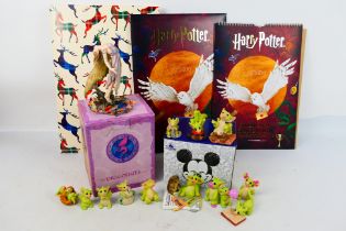 Lot to include a Harry Potter calendar,