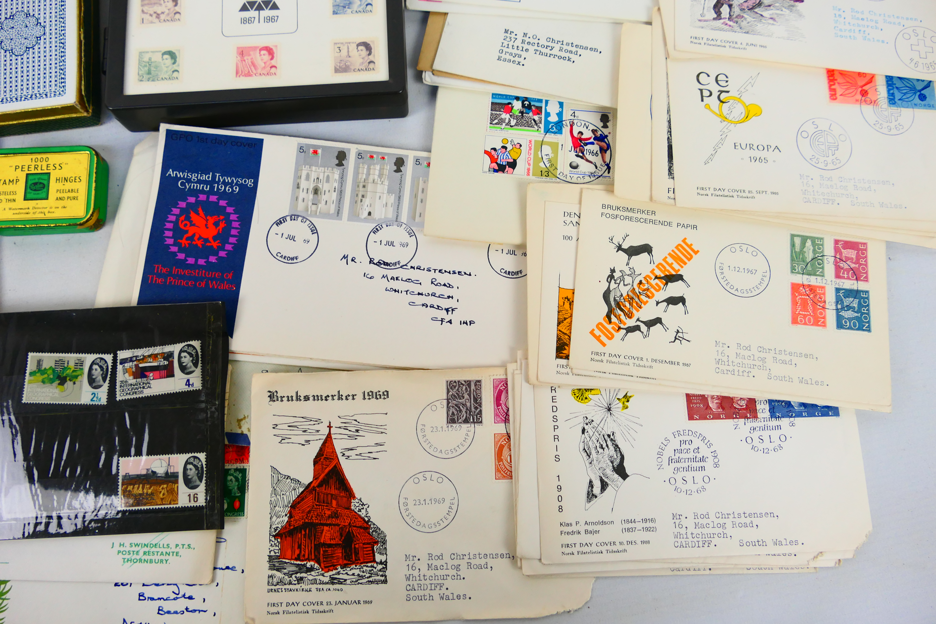 Philately - A small quantity of stamps, - Image 5 of 7