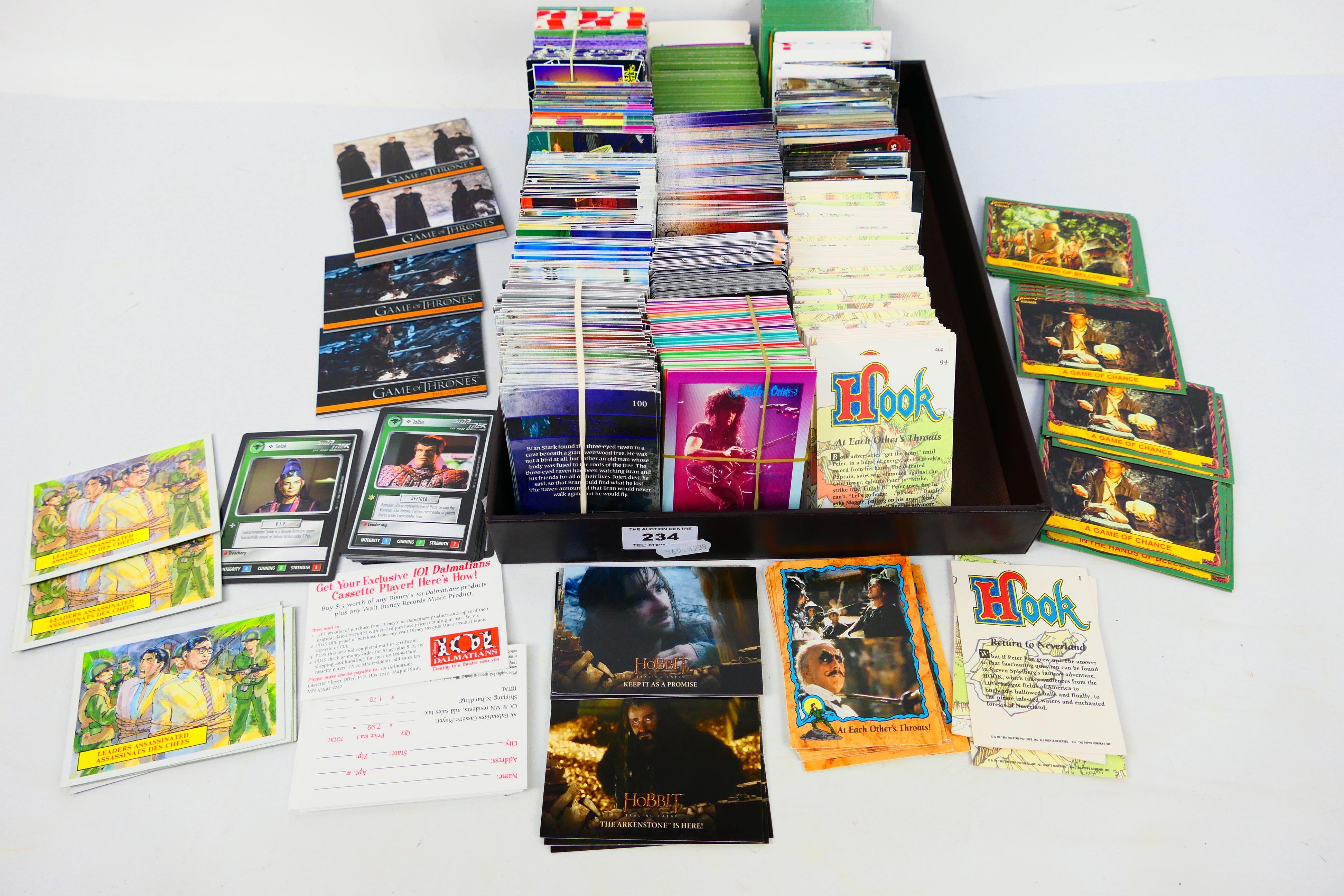 Trade Cards - A large quantity of cards