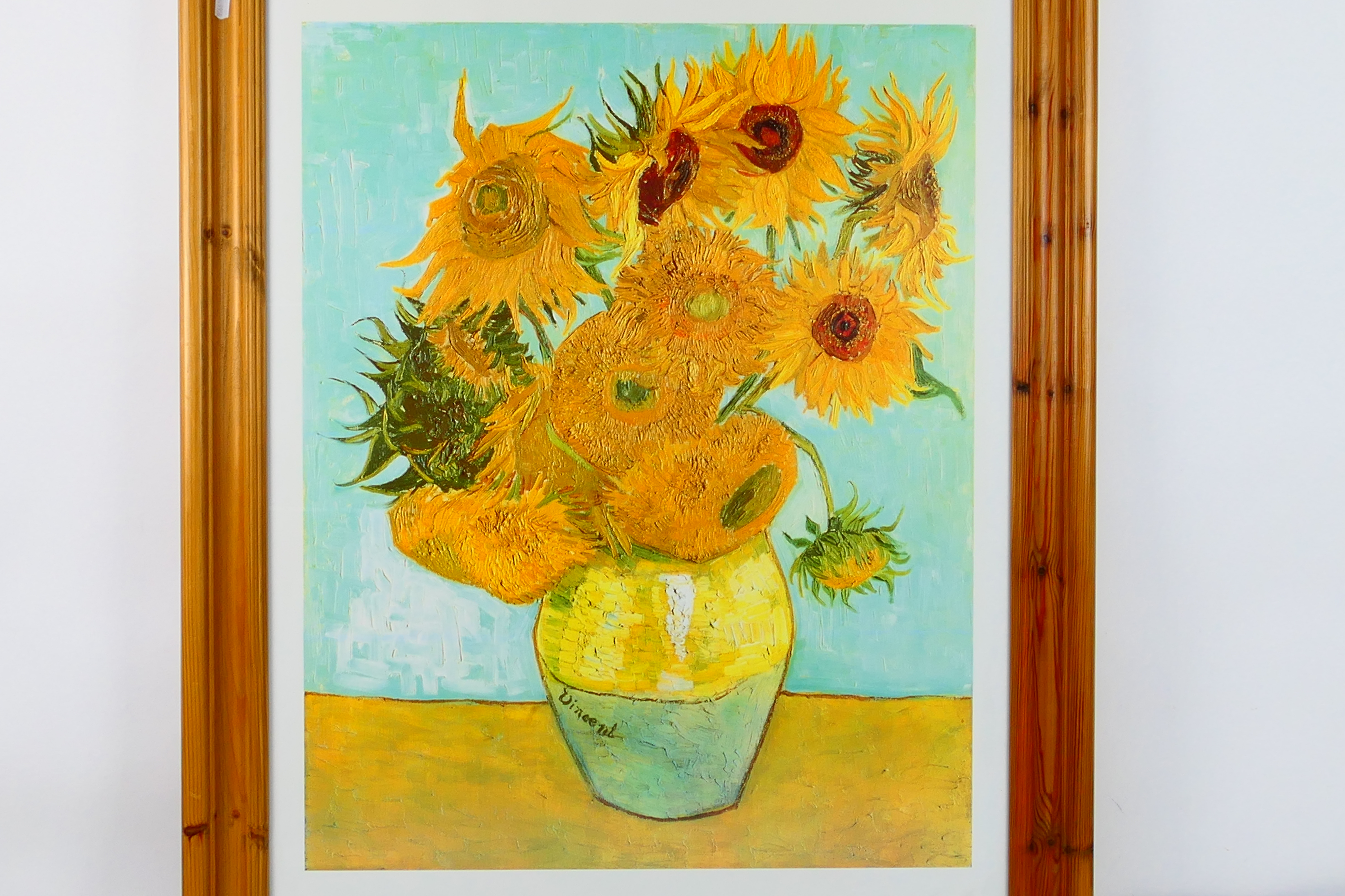 A framed print after Vincent Van Gogh, S - Image 2 of 2