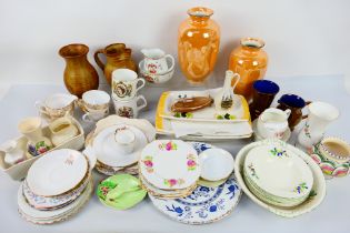 Ceramics to include Prinknash, Carlton W