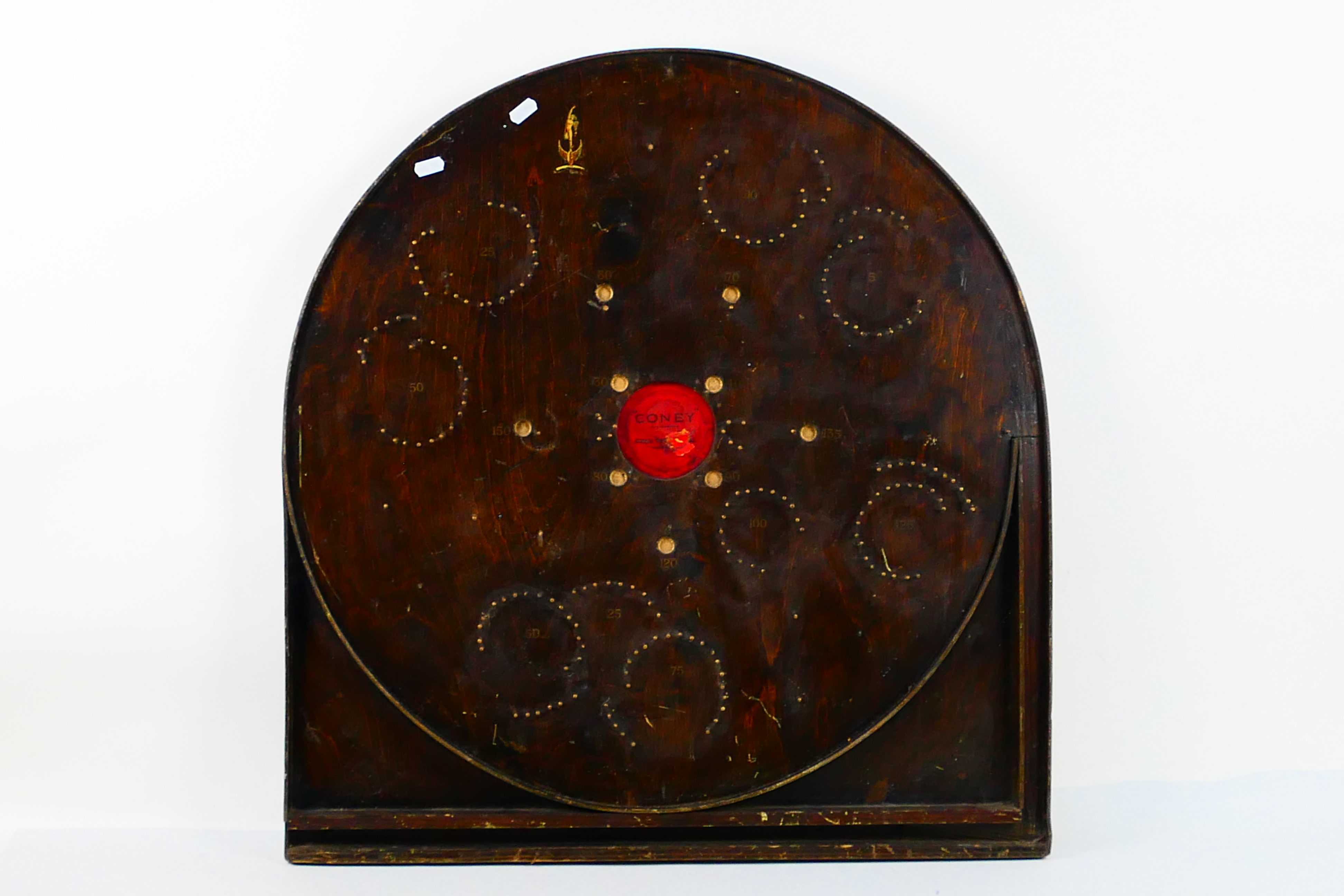 A Coney bagatelle board, mid 20th centur