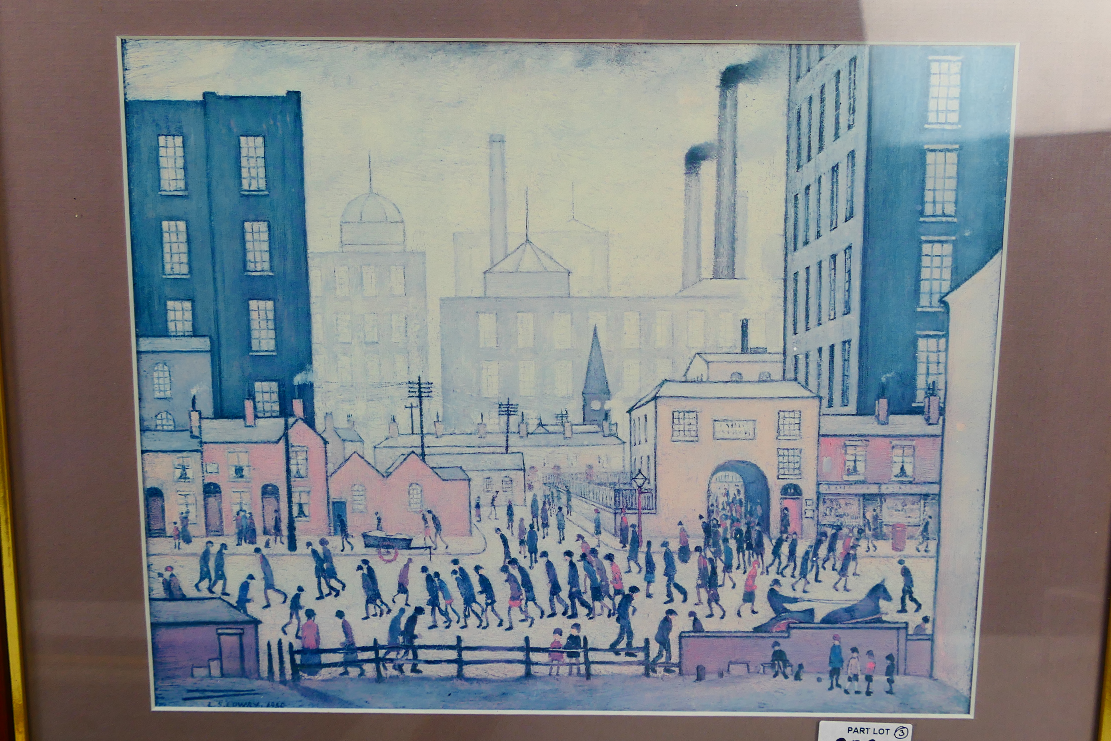 L.S. Lowry R.A. (British 1887-1976), thr - Image 4 of 4