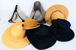 Hats - A selection of Costume / Theatre Hats appearing in Good to Excellent condition.
