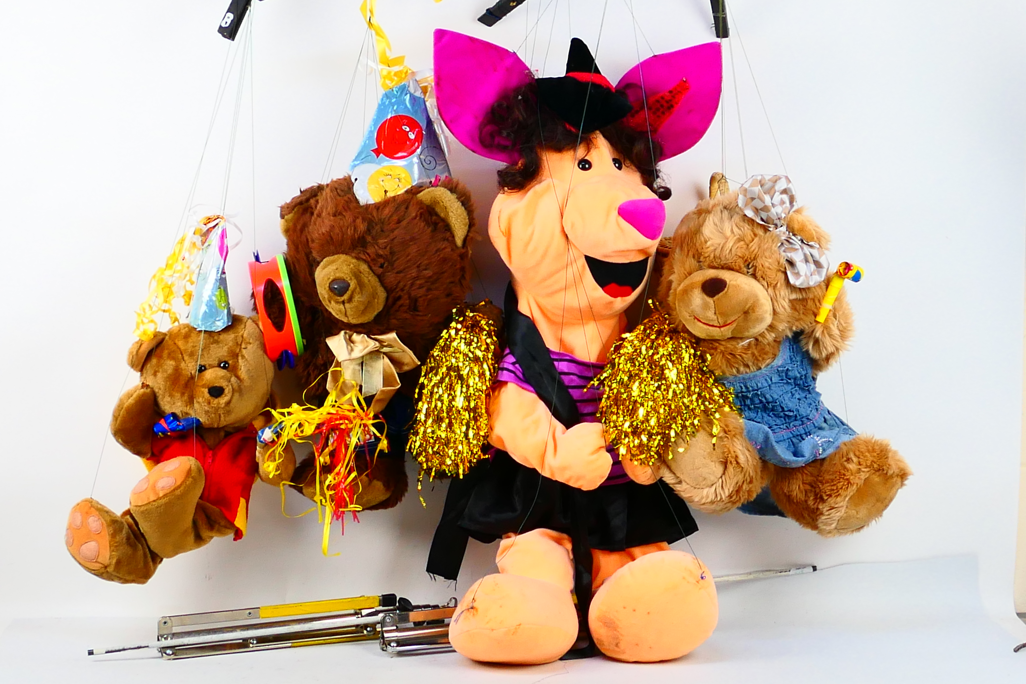 Marionettes - Bears. A selection of Four