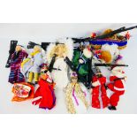 Marionettes - Nativity. A selection of 9