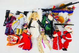 Marionettes - Nativity. A selection of 9