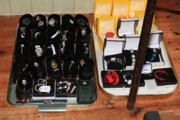 Collection of assorted wrist watches including Accessorize and Rist.