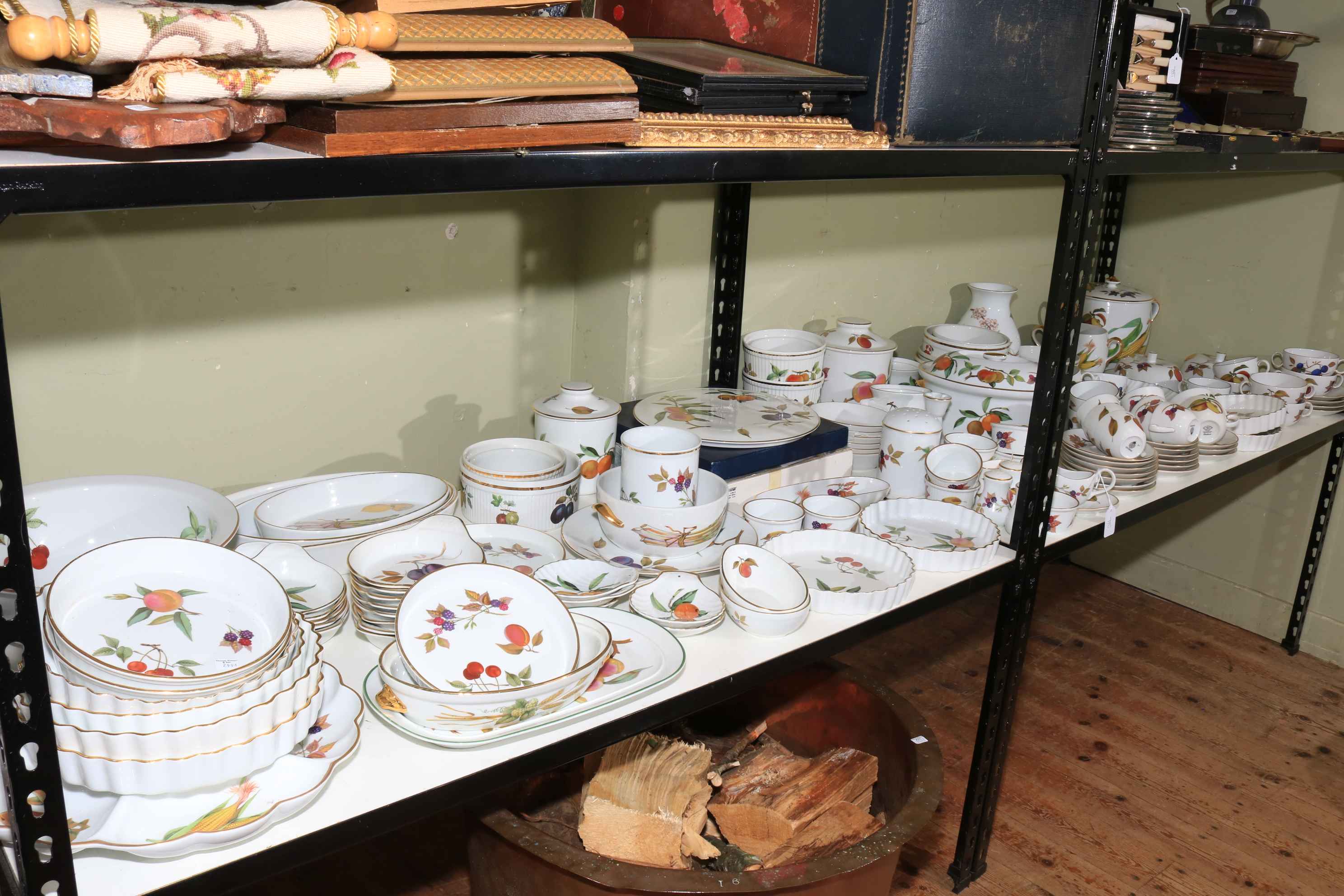 Collection of Royal Worcester Evesham,