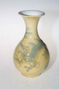 Large Lladro dragon vase, 24cm high.