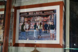 Neill C Woods, Reid and Sons, Blackett Street, Newcastle, mixed media, signed and dated 2007,