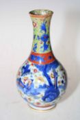 19th Century Chinese porcelain vase decorated with figures in landscape, six-character mark to base,