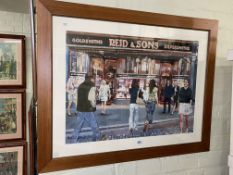 Neill C Woods, Reid and Sons, Blackett Street, Newcastle, mixed media, signed and dated 2007,