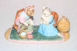 Beswick Tableau 'My Dear Son Thomas' limited edition figurines with COA and box.