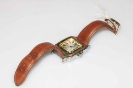 WITHDRAWN Cartier Gents Santos 100 wristwatch, no. 190 200-ZZ.