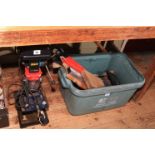 Collection of tools, Craft power bench drill, etc.