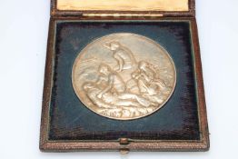 Board of Trade Medal for Gallantry in Saving Life at Sea, VR, large silver, engraved on edge,