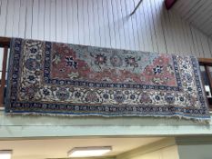 Persian design wool carpet 3.60 by 2.65.