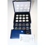 HM Queen Elizabeth the Queen Mother 20-Coin Silver Proof Collection,