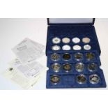 Collection of silver proof and other coins inc: The Queen's Golden Jubilee 2002,