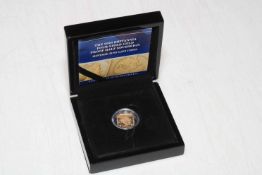 Hattons of London, The 2019 Britannia four sided gold proof half sovereign in box with COA.