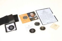 Royal Mint Shakespeare 2016 £50 fine silver,