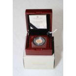 2022 The Royal Mint gold proof half sovereign in box with COA No. 0191.