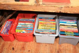 Four boxes of children's annuals including Dandy.