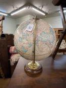 Globemaster 12 inch diameter globe.