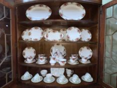 Collection of Royal Albert Old Country Roses including teapot, 33 pieces,