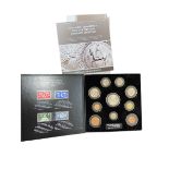 The Queen Elizabeth II 1953 Coronation coin and stamp set,