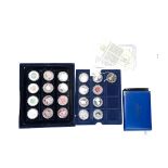 HM Queen Elizabeth the Queen Mother 20 coin silver proof collection,