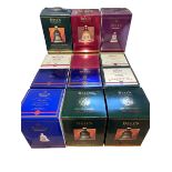 Fifteen Bells Whisky boxed decanters including Christmas, limited edition, commemorative, etc.