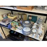 Collection of Ringtons, part teawares, collectors plates, etc.