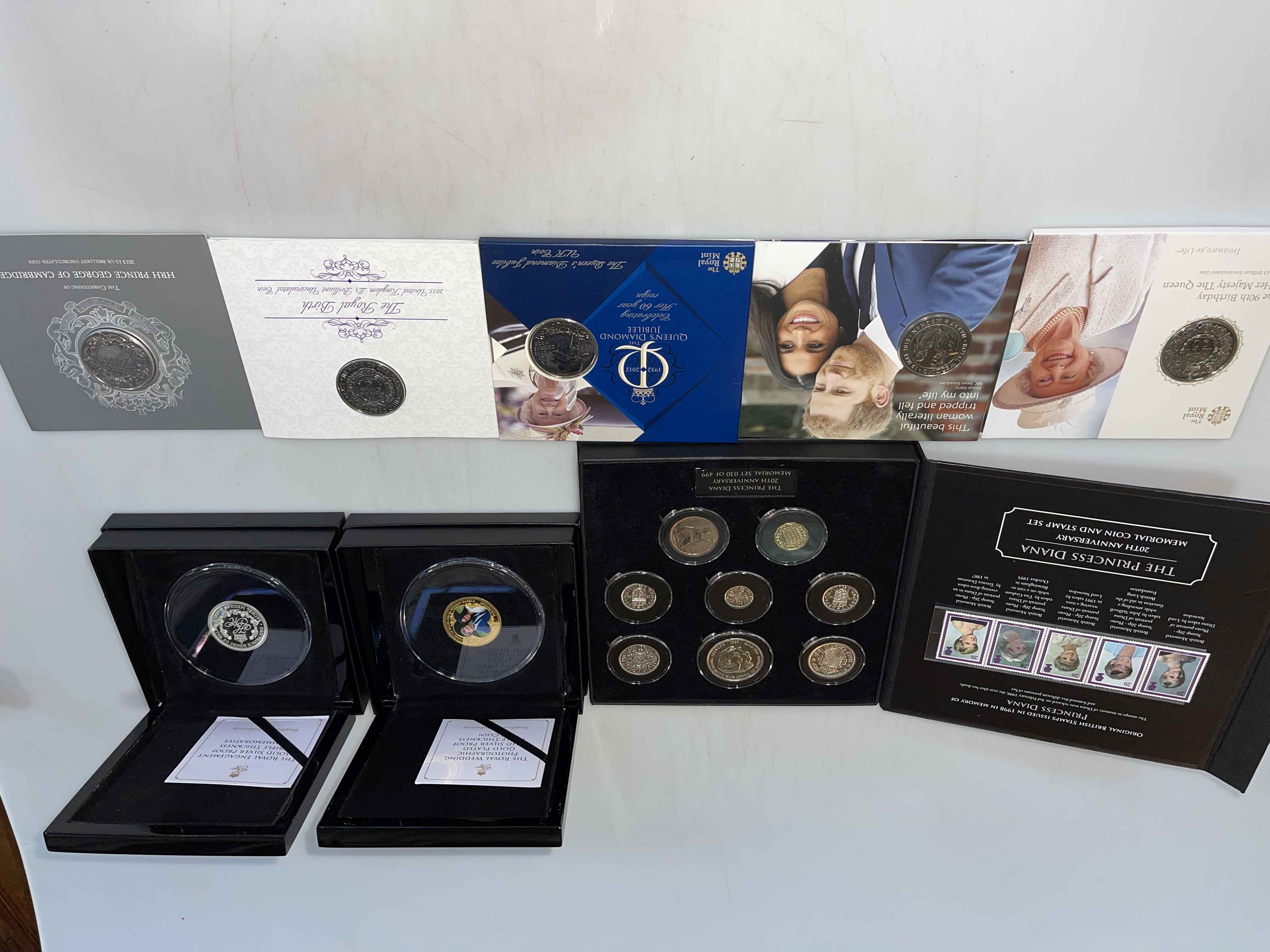 Coins - Jubilee Mint - The Royal Engagement and The Royal Wedding (HRH Prince of Wales and Meghan