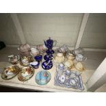 Noritake, Shelley, Royal Standard and other teaware, etc.