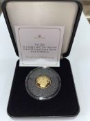 2021 St. George and The Dragon proof half sovereign with COA and boxed.