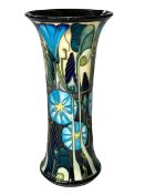 Moorcroft Emma Bossons Entwined vase, 25cm with box.